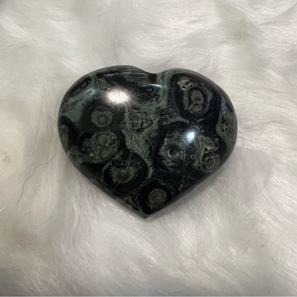 Kambaba Jasper Heart